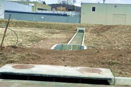 Culvert Installation in Colorado Springs. Installed a culvert in a detention pond in Colorado Springs.