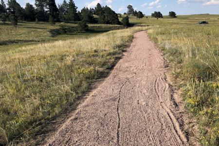 Walking trail installed in Winsome, Colorado Springs, Colorado