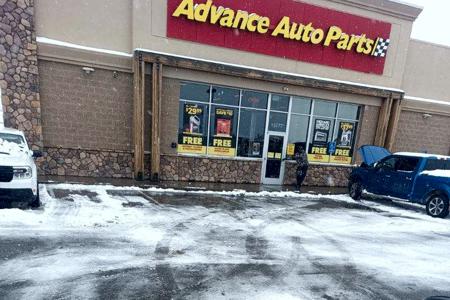 One of our partnered locations for commercial snow removal